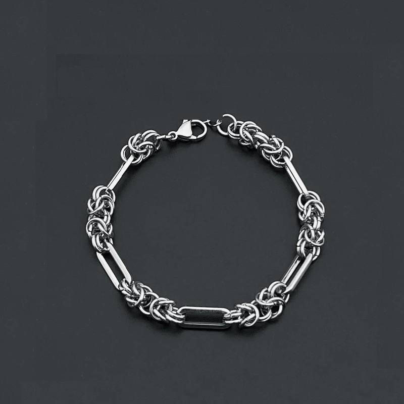 Men Accessories Aesthetic - New 316L Stainless Steel DIY Byzantine