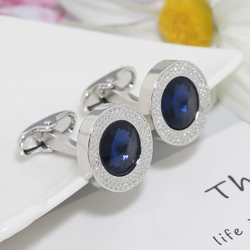 Men'S Accessories Jewelry Sale - Hot Sale Cufflinks For Men Blue