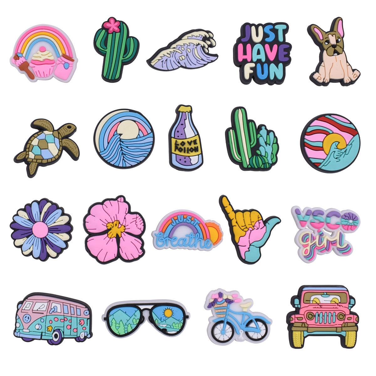 Men'S Accessories Crocs - Beach Vacation Shoe Charms for Crocs