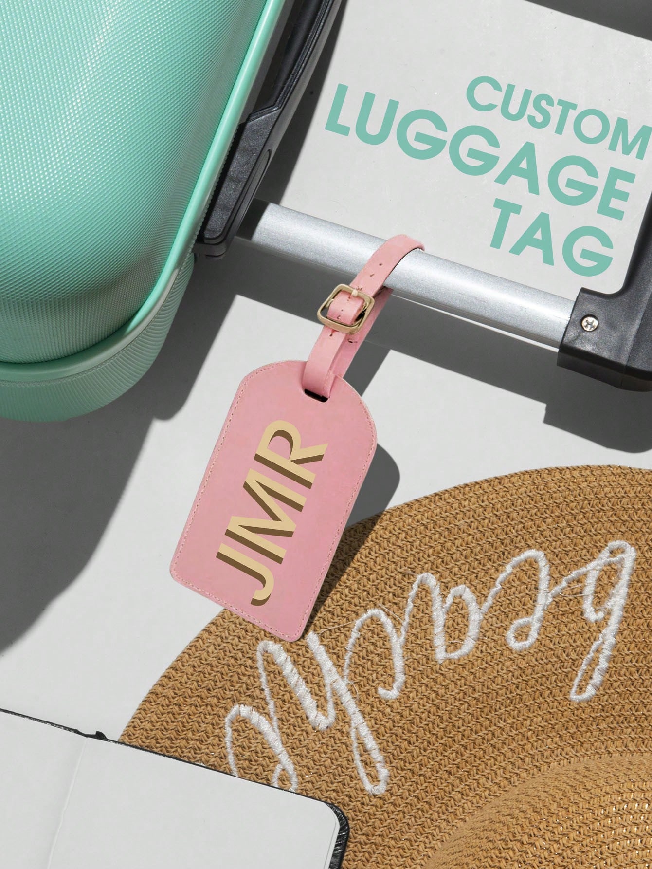 Personalized Initial Luggage T - Men Accessories For Travel ulasan dan harga