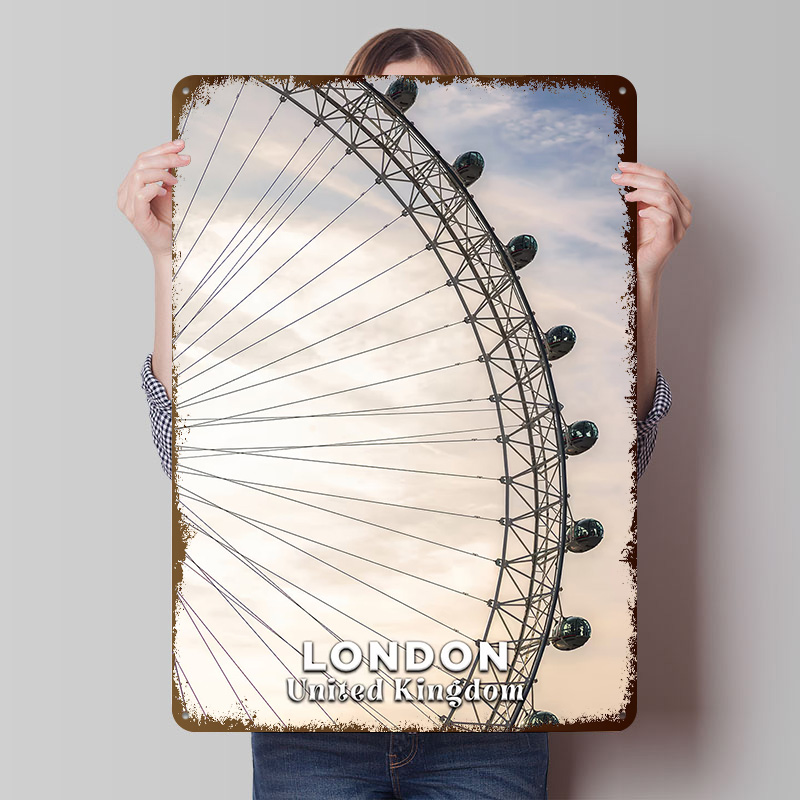 London Eye United Kingdom Prin - Men'S Accessories London ulasan dan harga