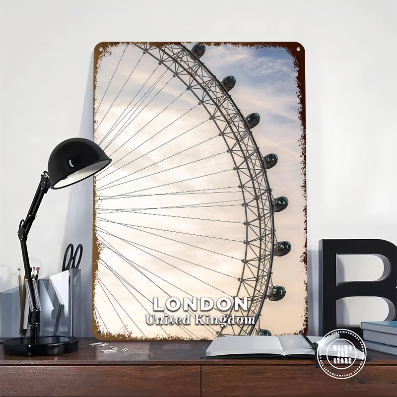 London Eye United Kingdom Prin - Men'S Accessories London ulasan dan harga