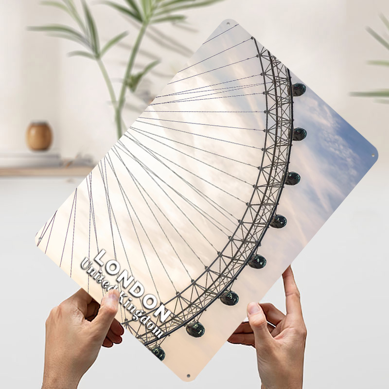 London Eye United Kingdom Prin - Men'S Accessories London ulasan dan harga