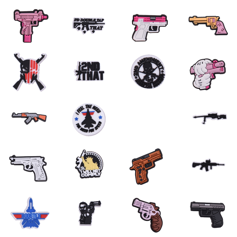 Gun Shoe Charms for Crocs Sand - Men'S Accessories Crocs ulasan dan harga