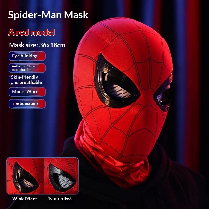 스파이더맨 Spider-Man Headgear Mova - Men Accessories H&M ulasan dan harga