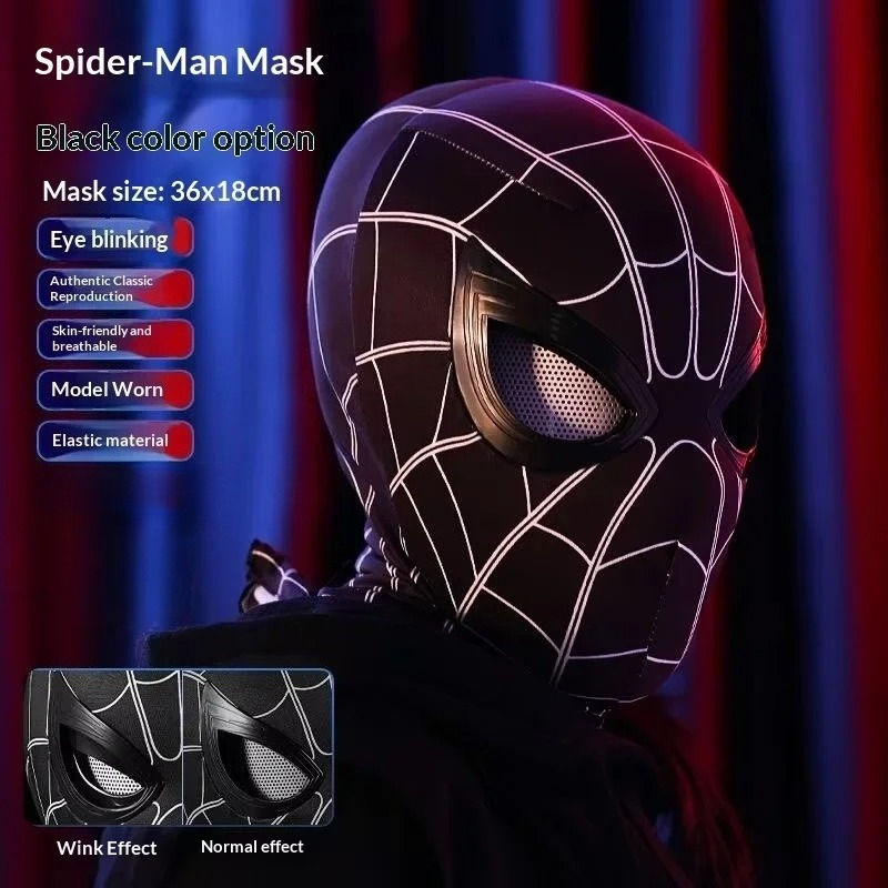 스파이더맨 Spider-Man Headgear Mova - Men Accessories H&M ulasan dan harga