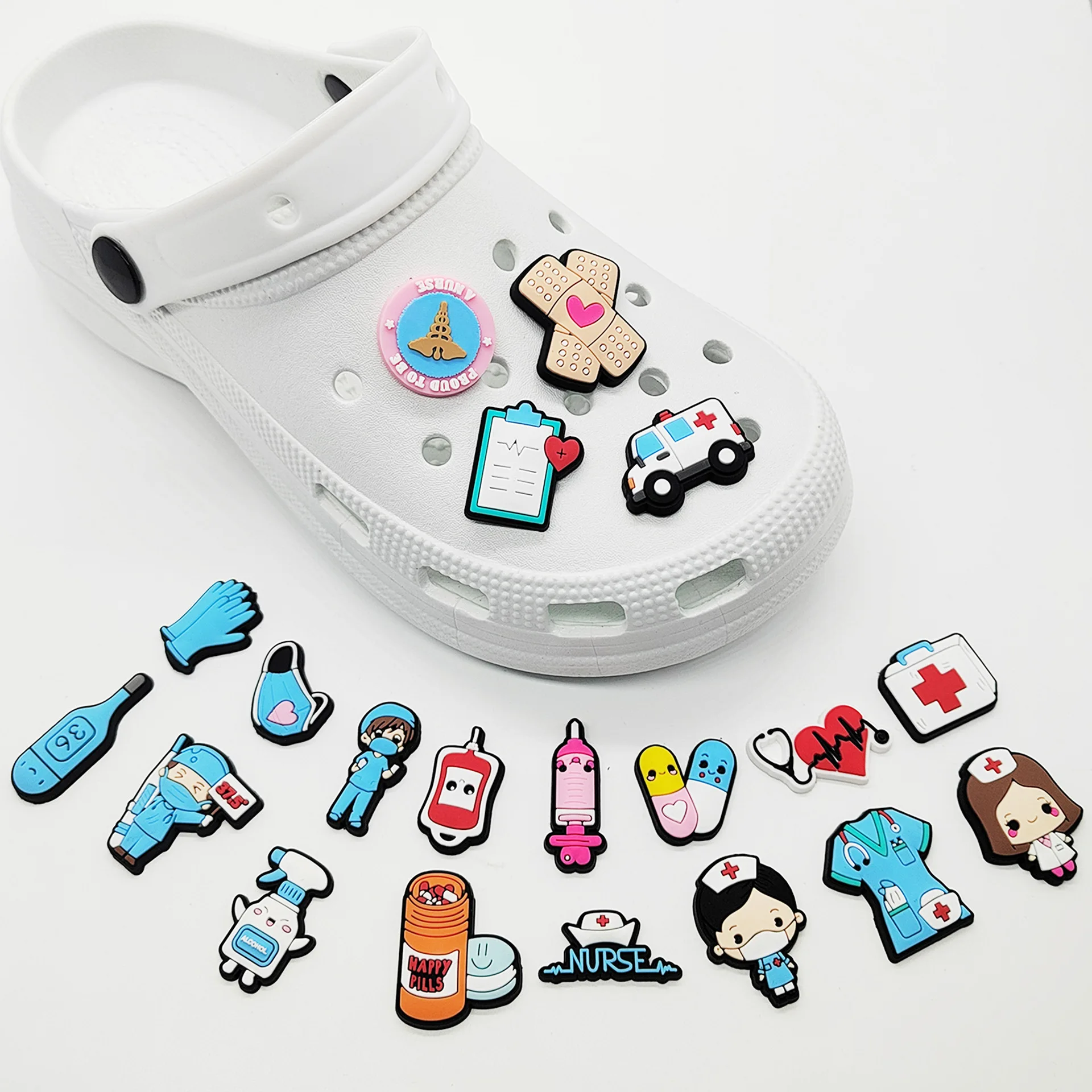 New 1pcs PVC Shoe Charms for C - Men'S Accessories Crocs ulasan dan harga