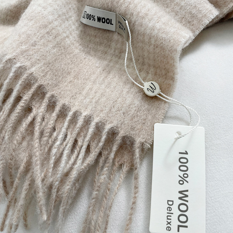 Winter Warm 100% Pure Wool Sca - Men Accessories For Travel ulasan dan harga
