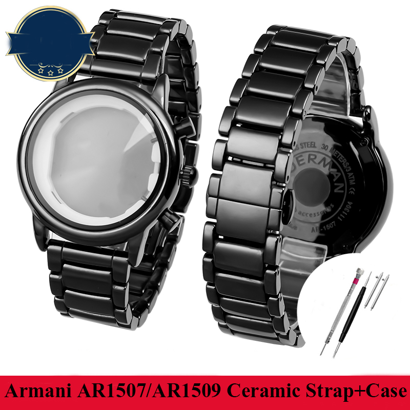 High quality ceramic strap+cas - Men'S Accessories Armani ulasan dan harga