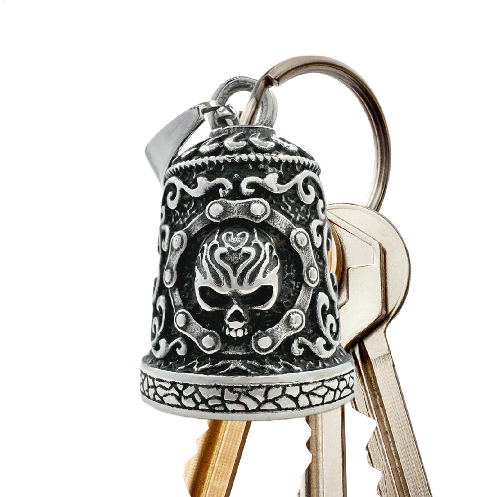 Skull Bell Charm Motorcycle Be - Men'S Accessories Chain ulasan dan harga