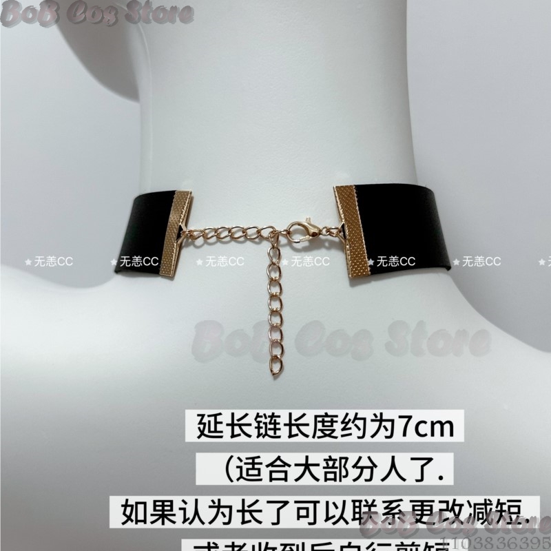 9S Choker Game Nie Cosplay Cos - Men Accessories Kit ulasan dan harga