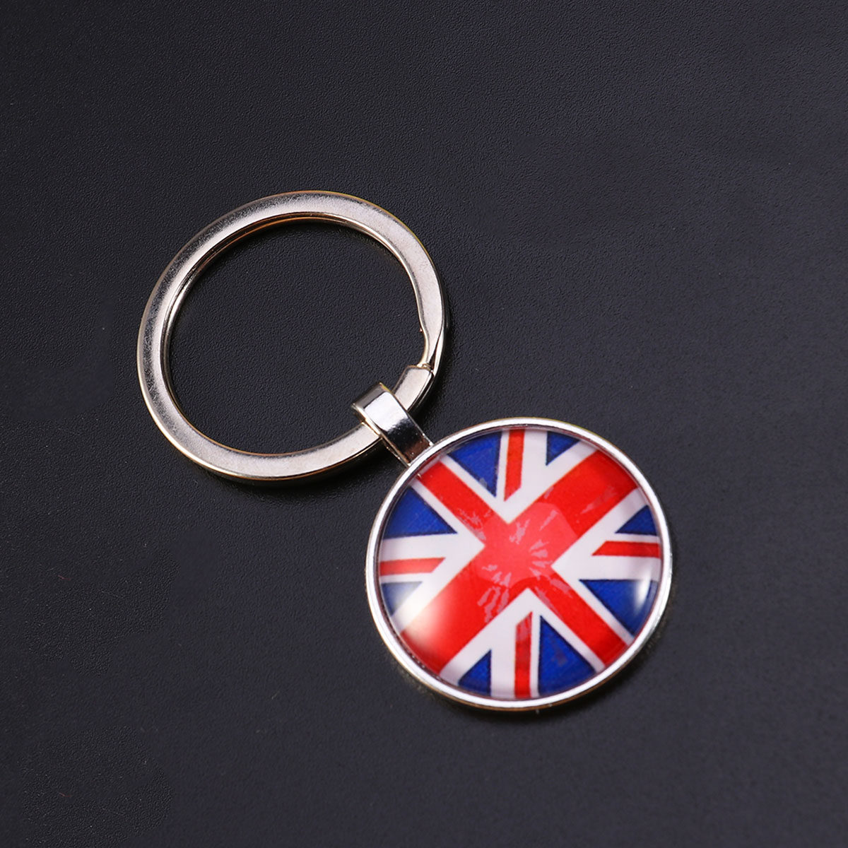 Flag Keychain Men Rings London - Men'S Accessories London ulasan dan harga