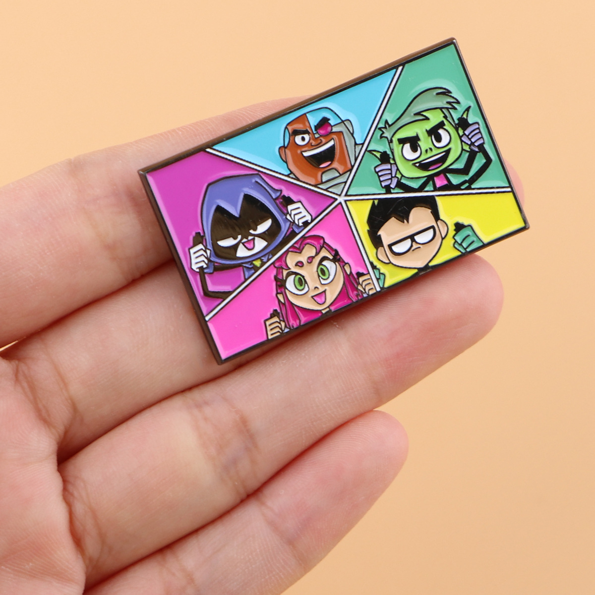 New Teen Heroes Team Enamel Pi - Men Accessories Brooch ulasan dan harga