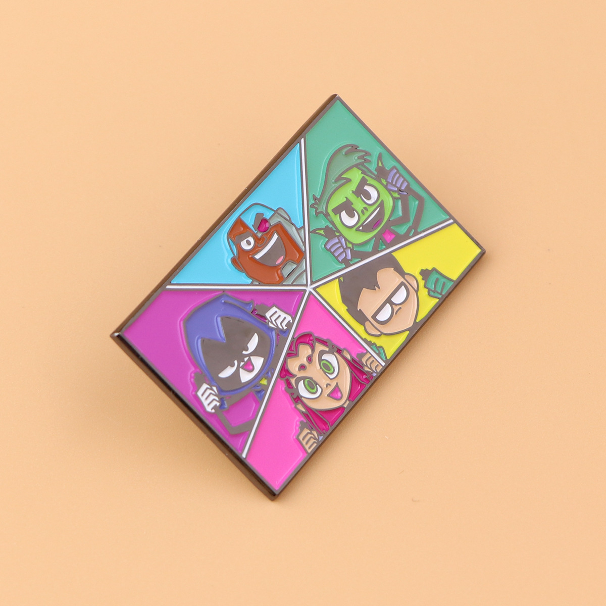 New Teen Heroes Team Enamel Pi - Men Accessories Brooch ulasan dan harga