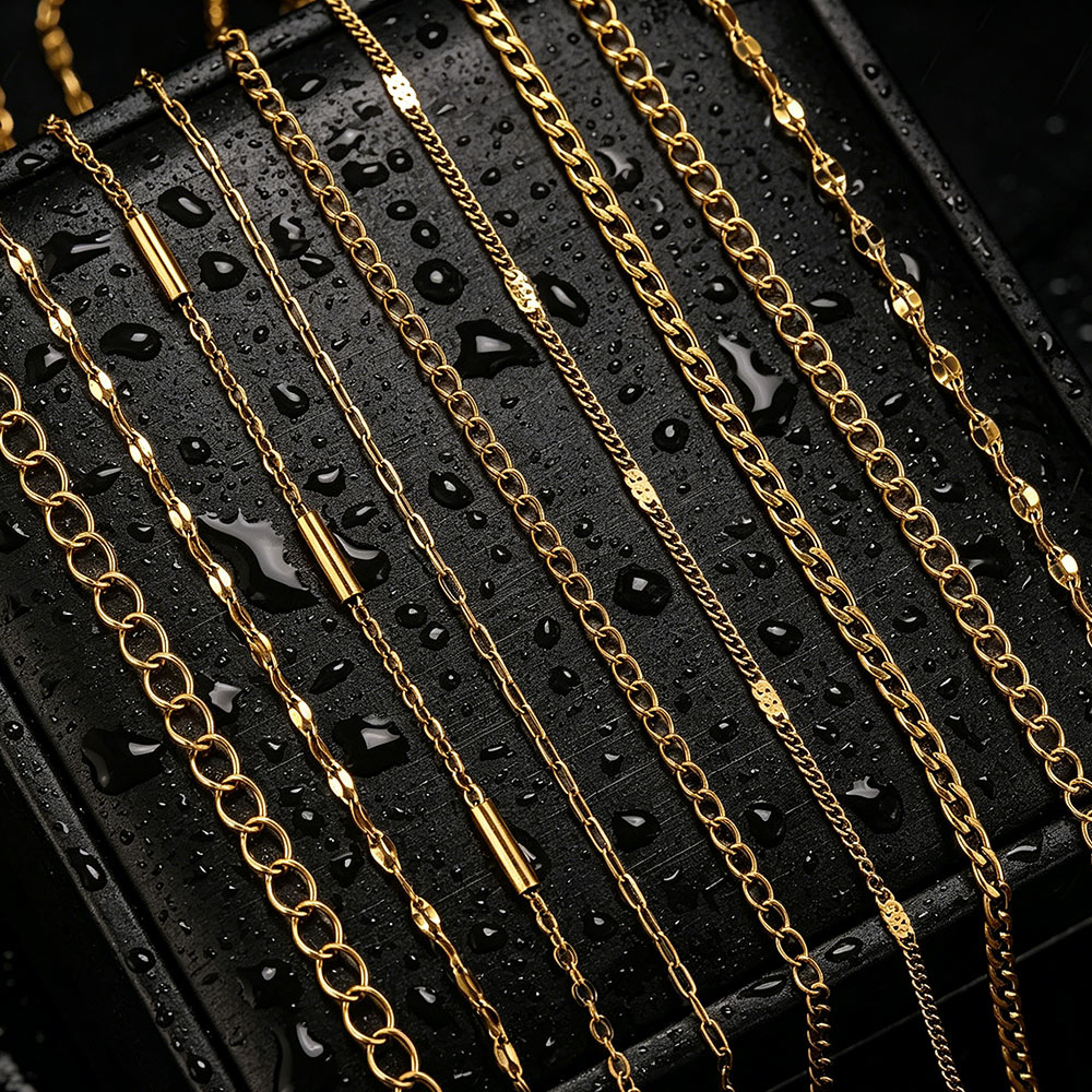2meter Stainless Steel Lips NK - Men'S Accessories Chain ulasan dan harga