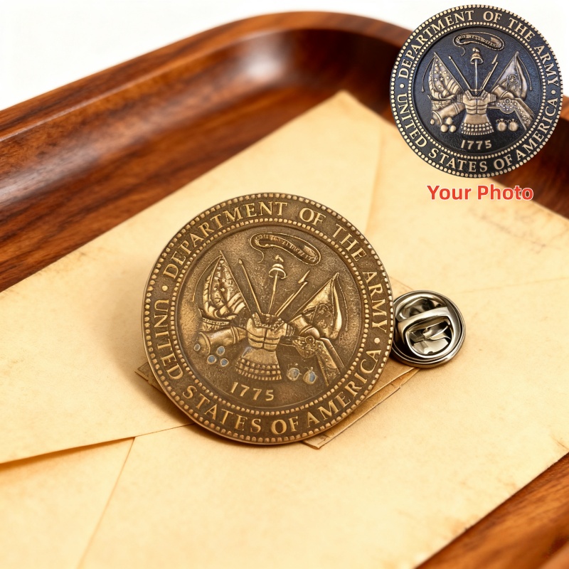 Custom Photo Brooch Personaliz - Men Accessories Brooch ulasan dan harga