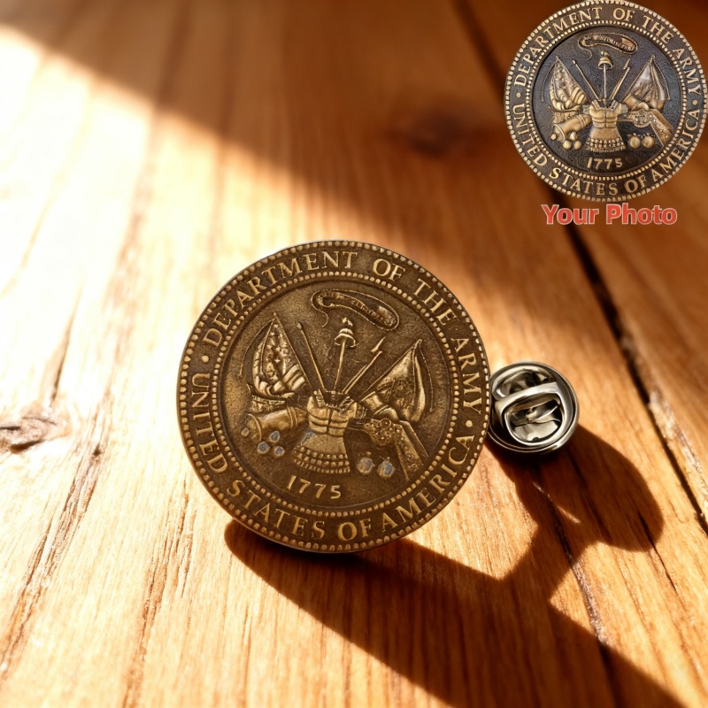 Custom Photo Brooch Personaliz - Men Accessories Brooch ulasan dan harga