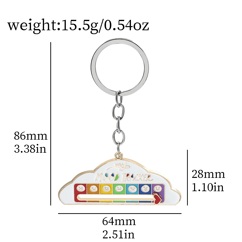 Cloud Shape Keychain Sliding I - Men'S Accessories Chain ulasan dan harga