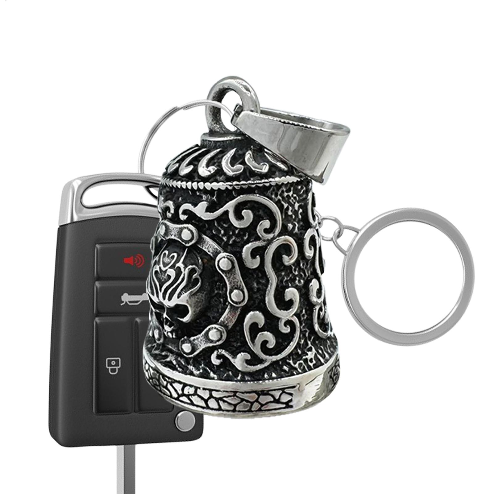 Skull Bell Charm Motorcycle Be - Men'S Accessories Chain ulasan dan harga