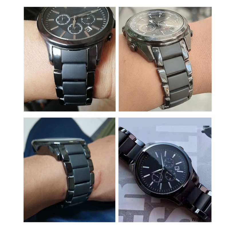 Ceramic watch strap For Armani - Men'S Accessories Armani ulasan dan harga