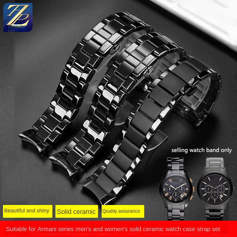22mm/24mm Ceramic strap for Ar - Men'S Accessories Armani ulasan dan harga