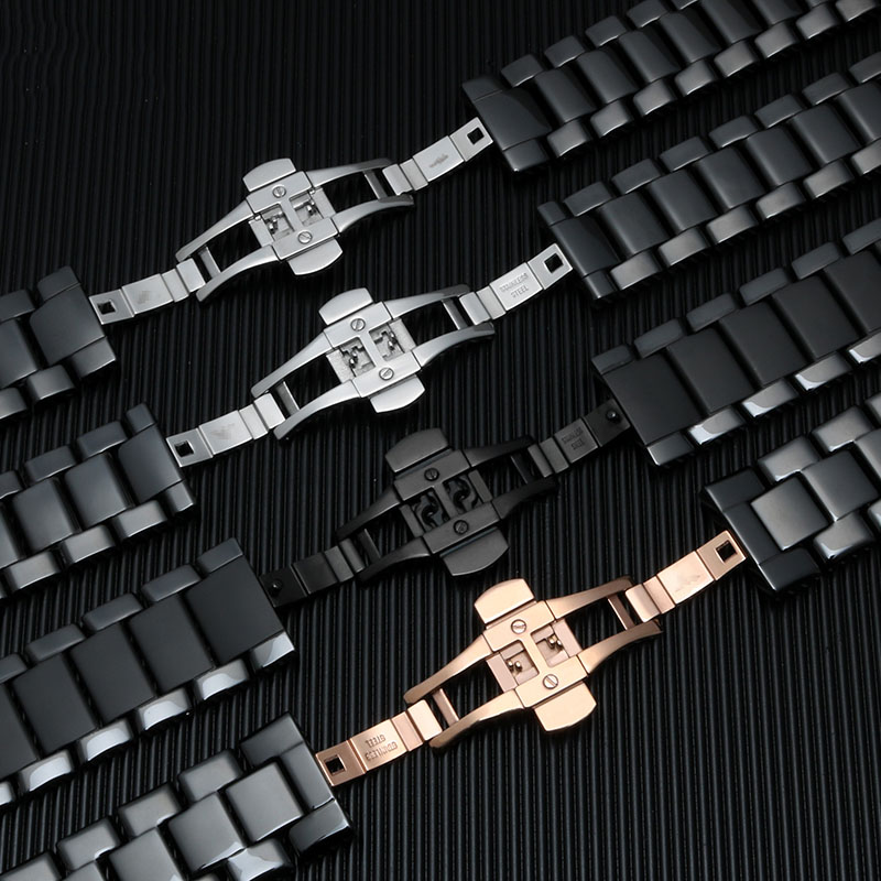 Black Ceramic Strap and Case S - Men'S Accessories Armani ulasan dan harga