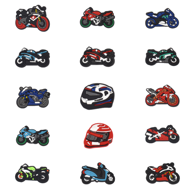 Motorcycles Shoe Charms for Cr - Men'S Accessories Crocs ulasan dan harga