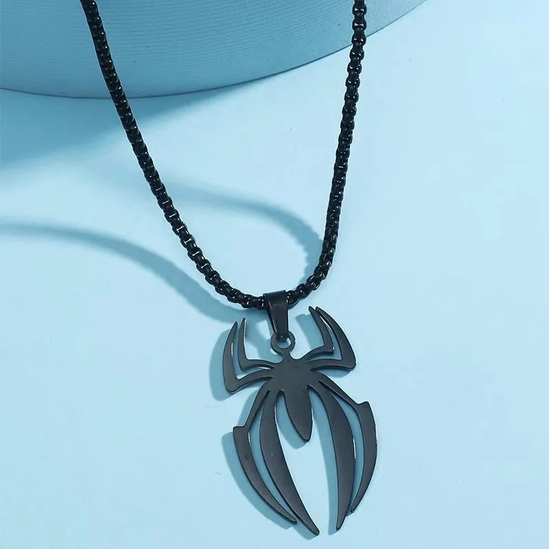 Gothic Spider Shape Necklace S - Men'S Accessories Chain ulasan dan harga