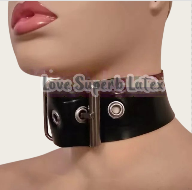 0.4mm Sexy Latex Neck Choker R - Men'S Accessories Chain ulasan dan harga