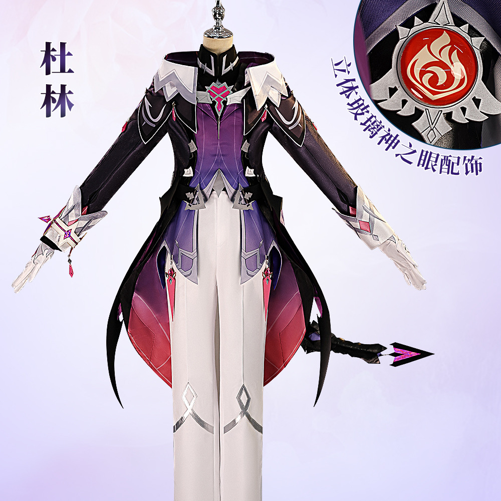 Durin Cosplay Costume Genshin  - Men Accessories Kit ulasan dan harga