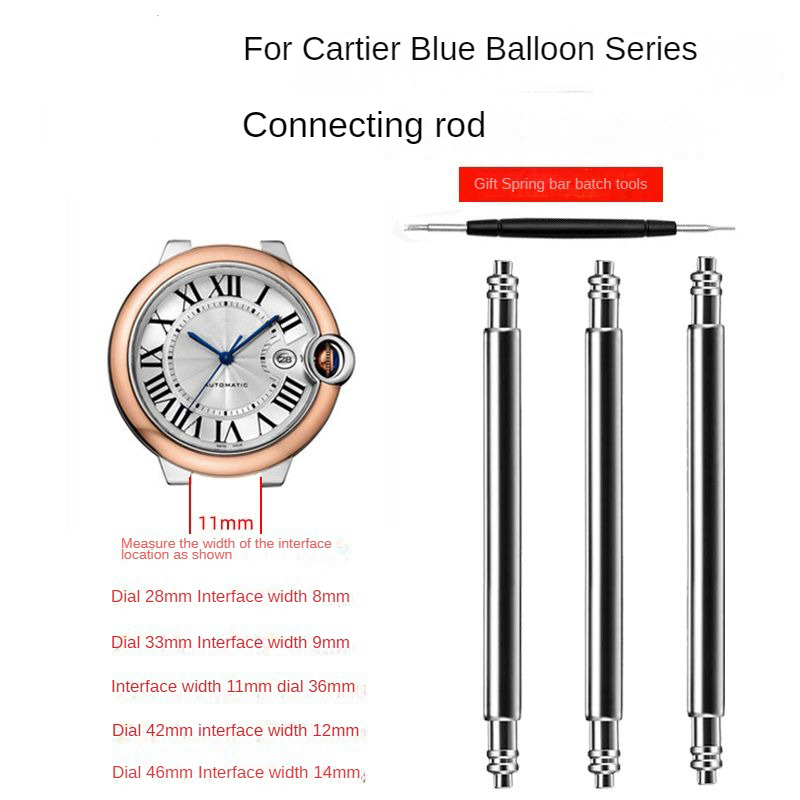 Spring Bar for Cartier Blue Ba - Men'S Accessories London ulasan dan harga