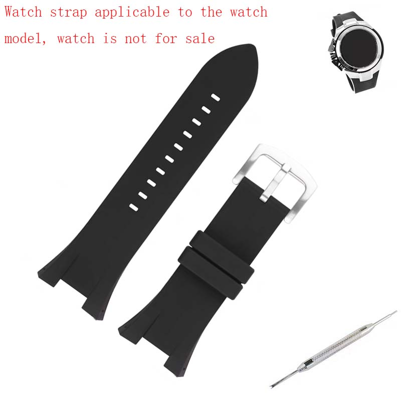 Men rubber watch band accessor - Men'S Accessories Armani ulasan dan harga
